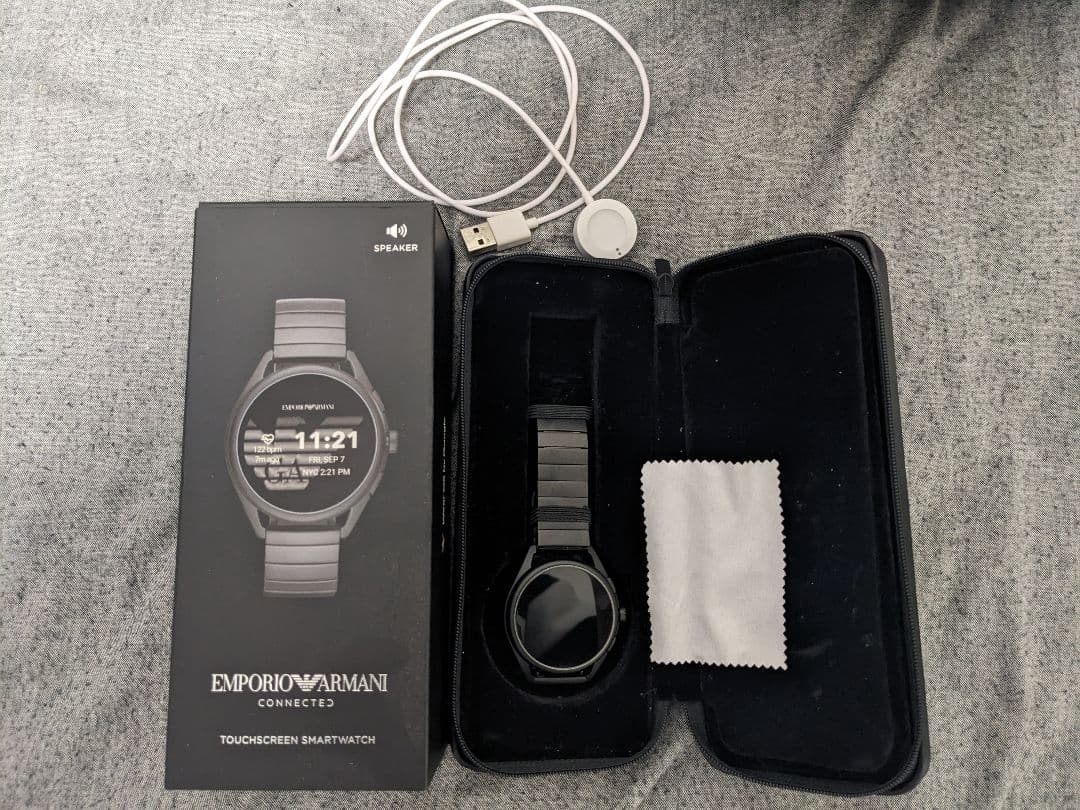 Emporio Armani スマートウォッチ エンポリオ アルマーニ」がタッチスクリーン式スマートウォッチの第3弾