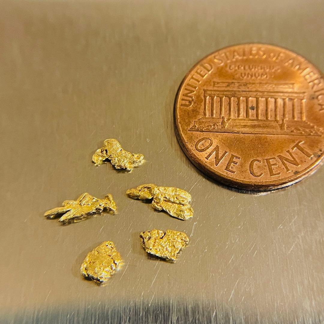 自然金 Gold Nuggets Colorado 0.5g A