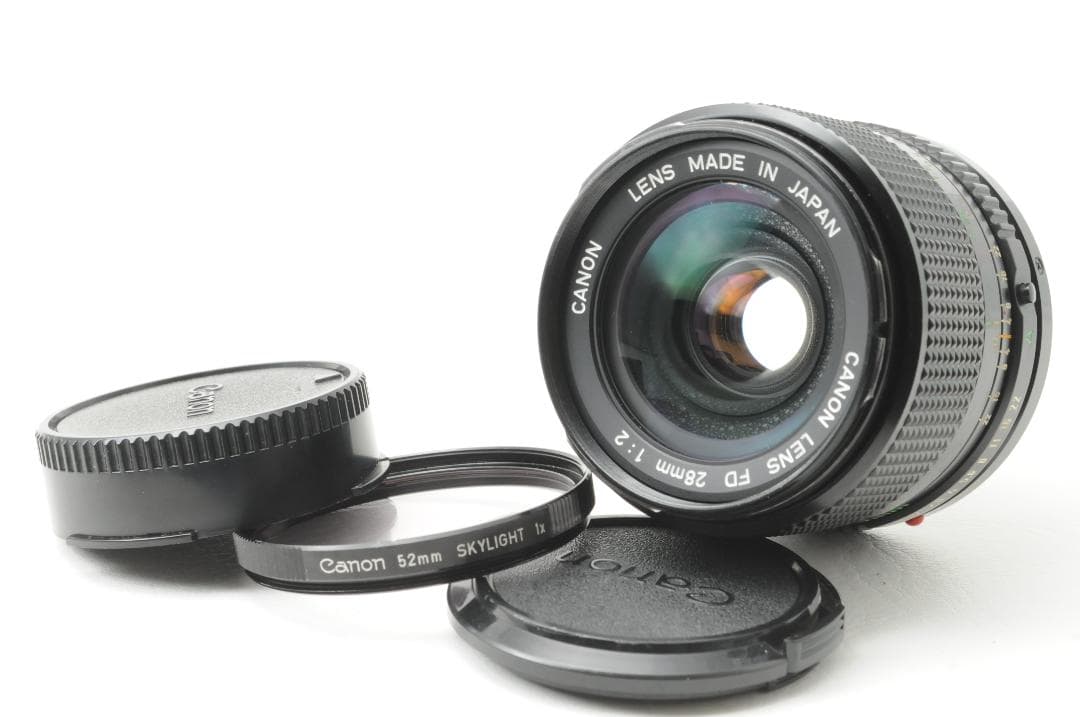 CANON キヤノン New FD 28mm F2.0 Canon New FD 28mm F2 – 前ボケも綺麗なボケる広角レンズ！花畑ポート