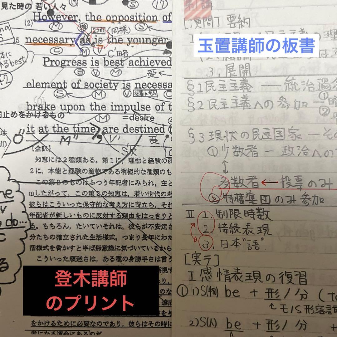 河合塾】京大・東大英語-玉置、登木-