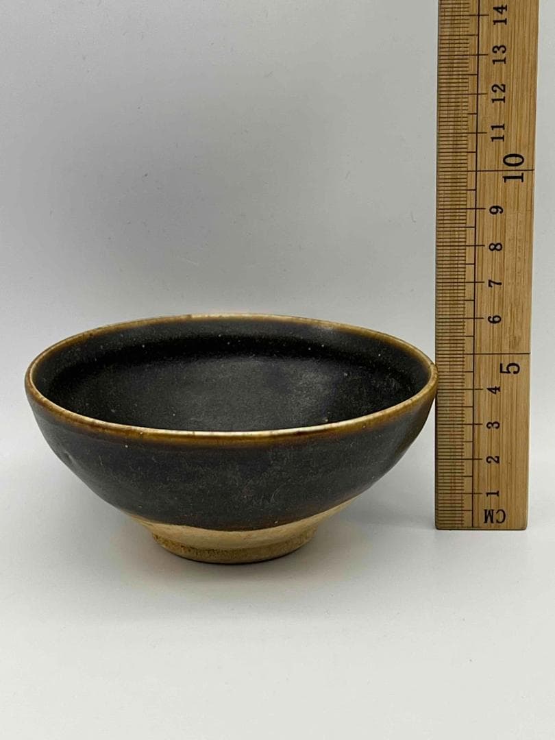 小米栗子様専用 南宋時代 禾目天目茶碗 建窯茶盞 【旧家蔵出し】 (D-50