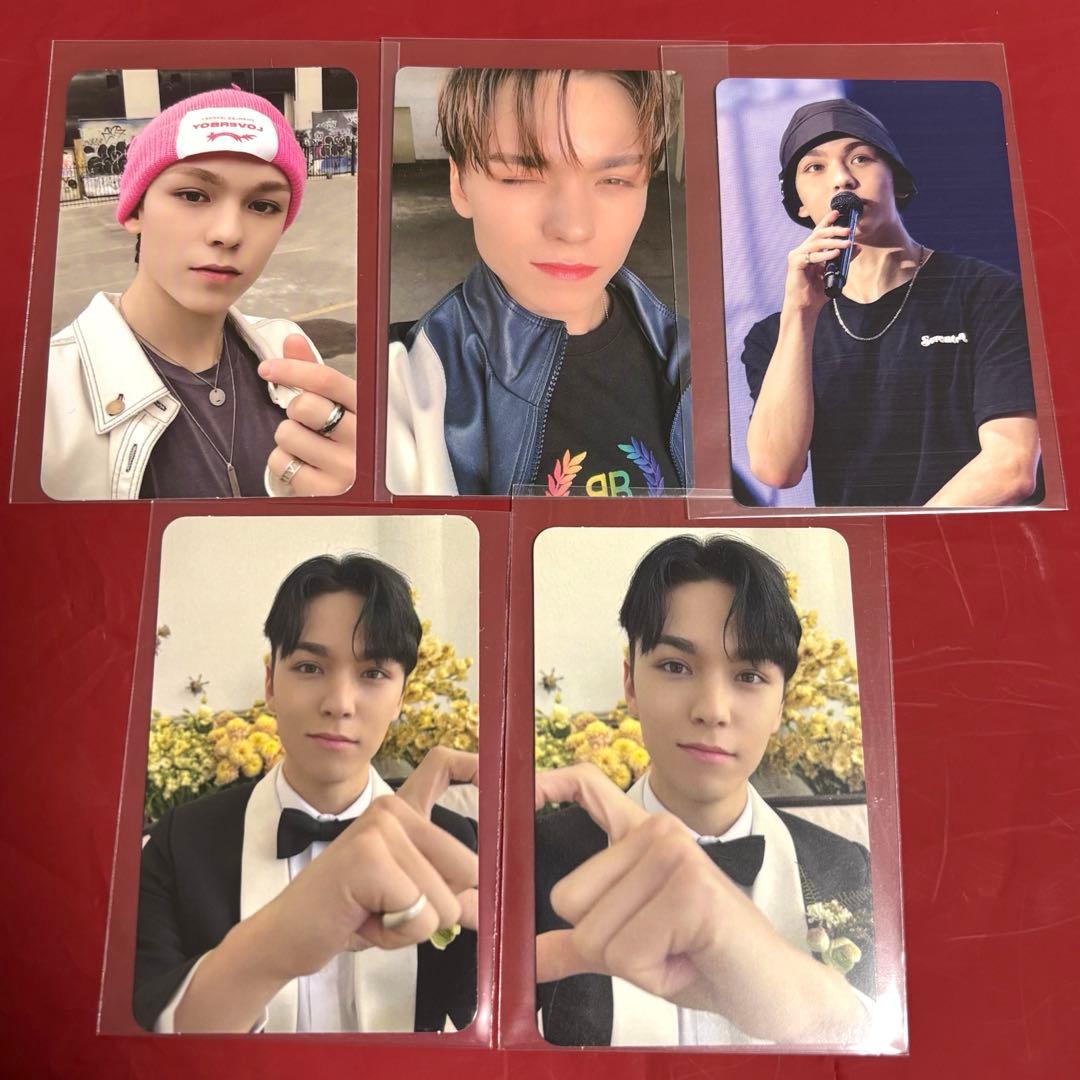 バーノン VERNON SEVENTEEN トレカ5枚まとめ売り - メルカリ