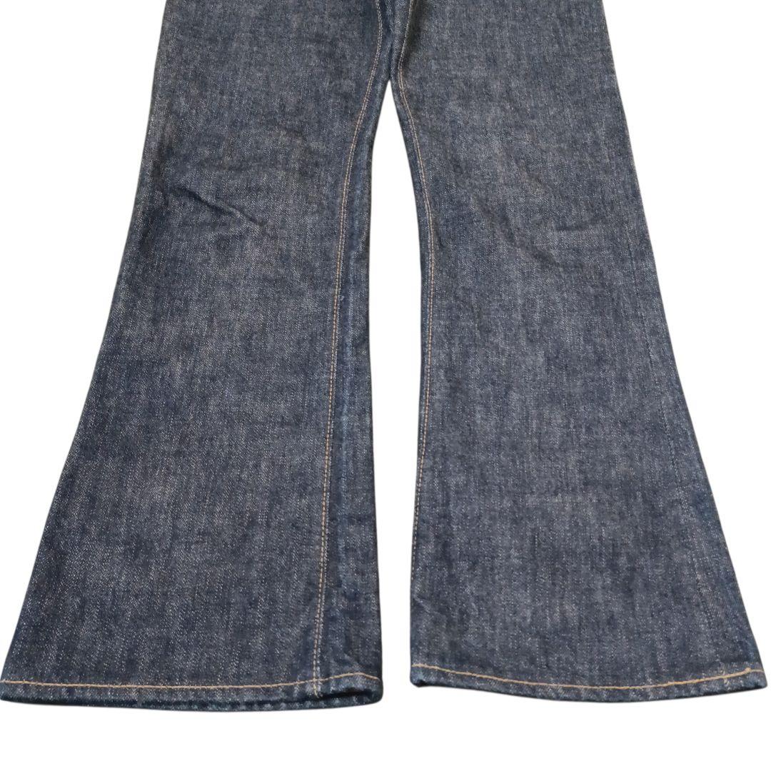 ✨FULLCOUNT セルビッチ 革パッチ ブーツカット フレアデニム 日本製