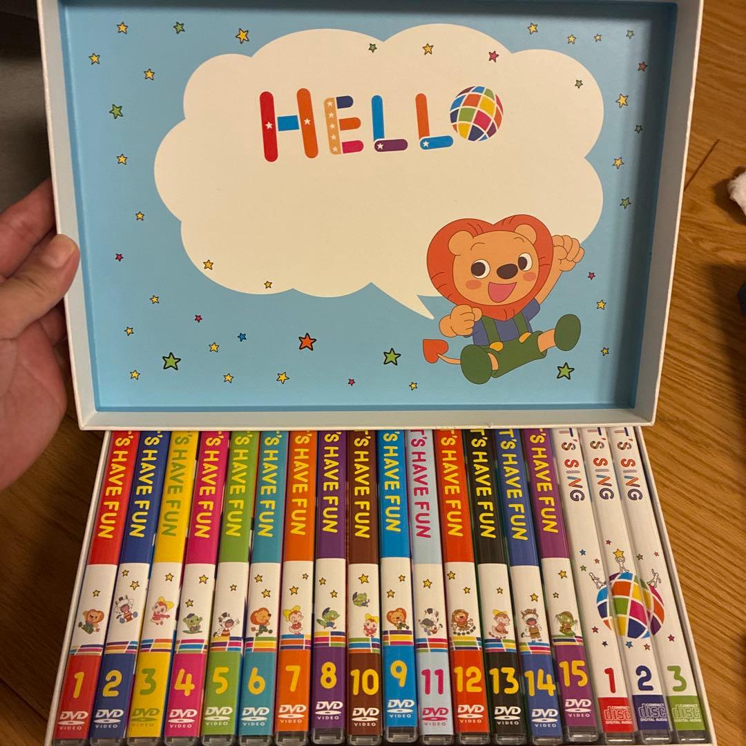 キッズ・ファミリー MiraiCo English Box DVD