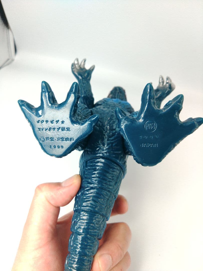 M1号 ゴジラビデオファンクラブ ミレニアムゴジラ開封済 ヘッダー、袋