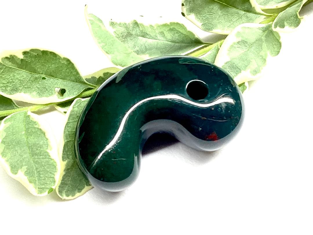 神宿る【 出雲石(青緑色の碧玉) 】島根県花仙山瑪瑙 青瑪瑙 出雲