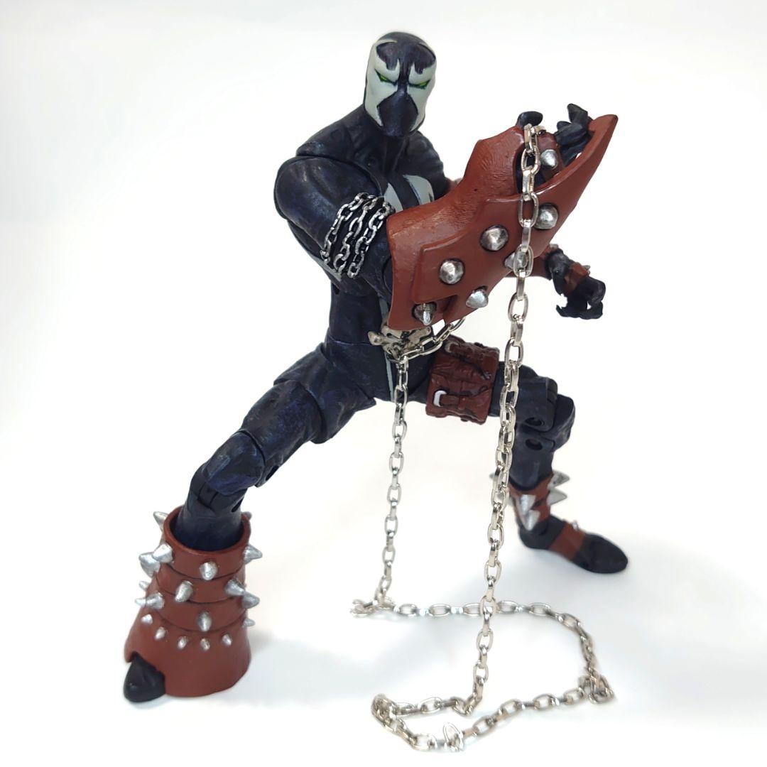 SPAWN フル可動フィギュア リペイントカスタマイズ改造品 - メルカリ