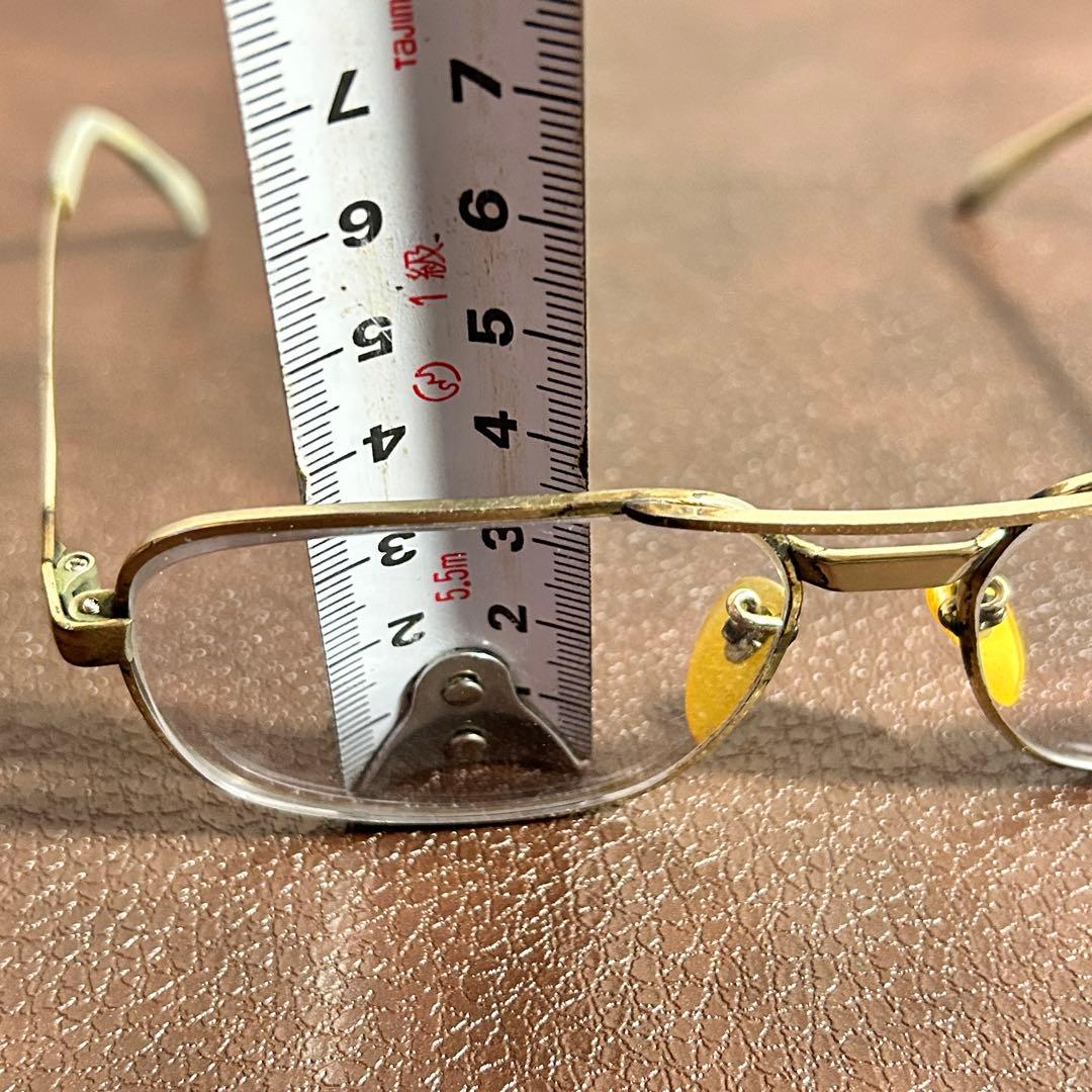 μ - son 14WGF 14K 金張り 度入り メガネ メガネフレーム | Shop at