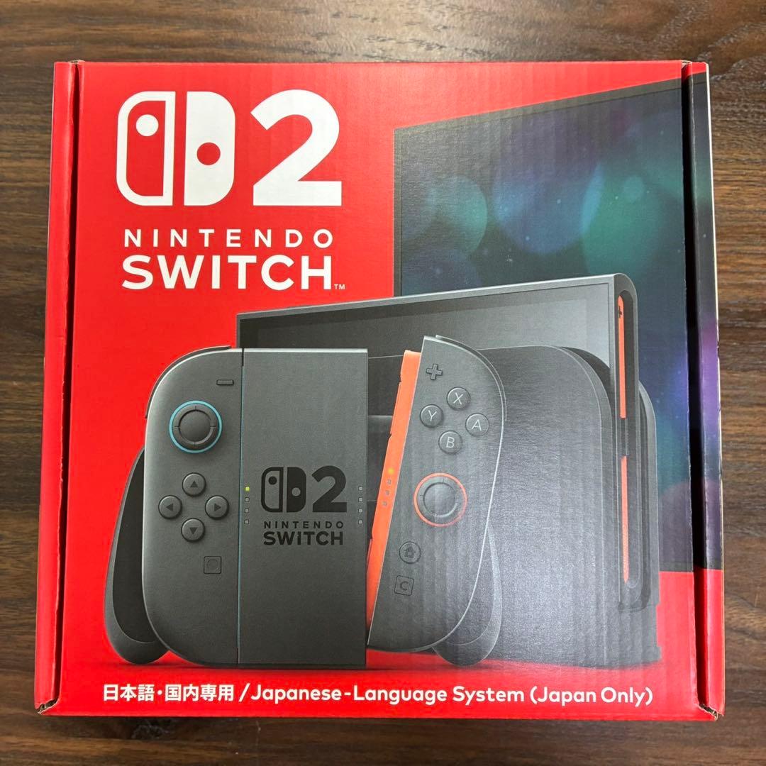 新品　Nintendo Switch 2日本語専用 本体　箱ダメージあり Nintendo Switch 【送料無料・即日出荷・新品】Nintendo 2（日本語