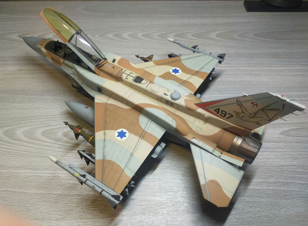 JMC2011入選作品 ハセガワ 1/48 F-16I イスラエル空軍 - メルカリ