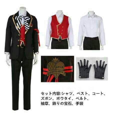 新作ツイステ ハーツラビュル寮 制服 コスプレ衣装 ツイステッド