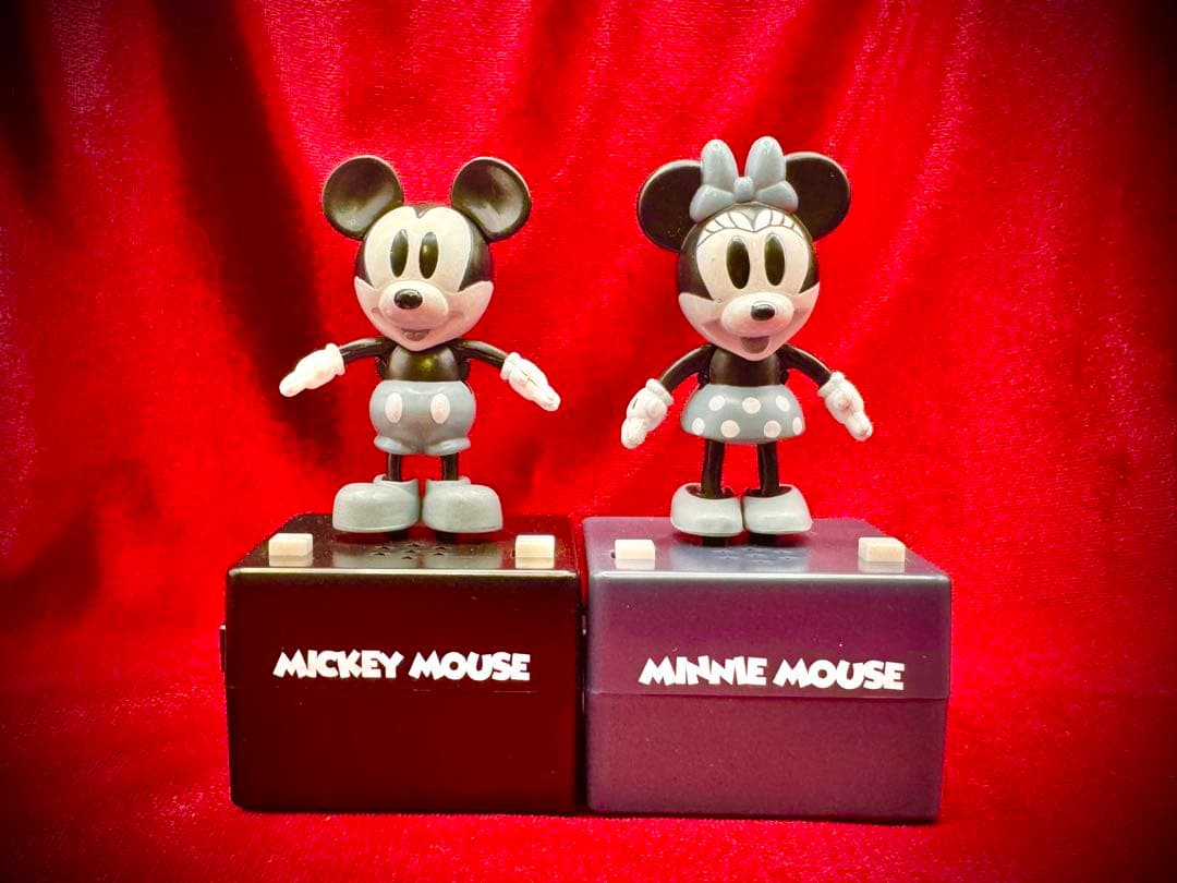 ディズニーキャラクター ポップンステップ ミッキー＆ミニーペア〈モノトーン色〉 2026年最新】ポップンステップの人気アイテム - メルカリ