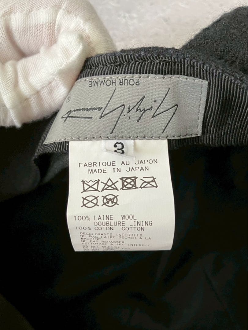 羊様専用 ヨウジヤマモトプールオム クラシックウールキャスケット