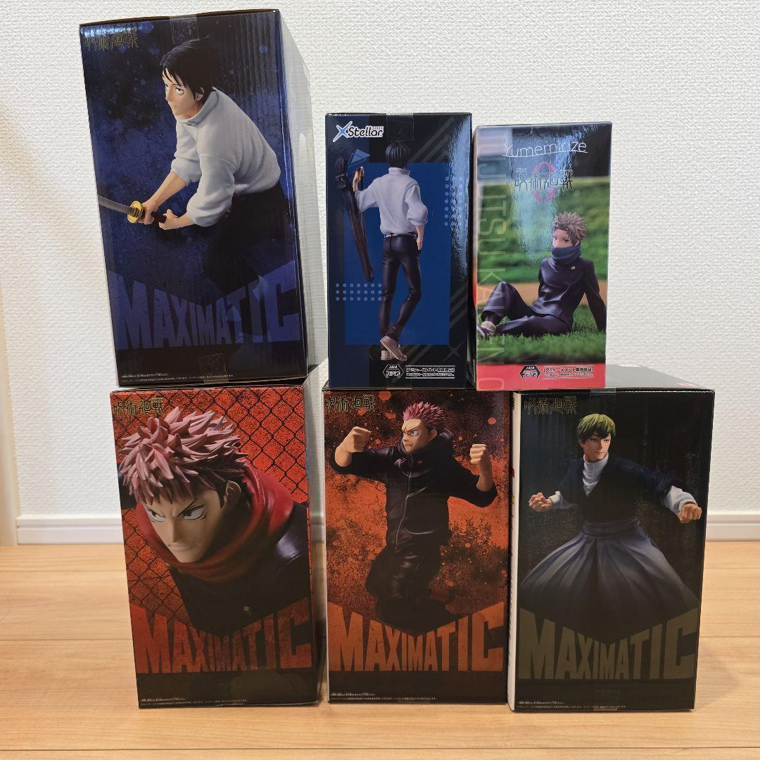 呪術廻戦MAXIMATIC フィギュア6体セット - メルカリ