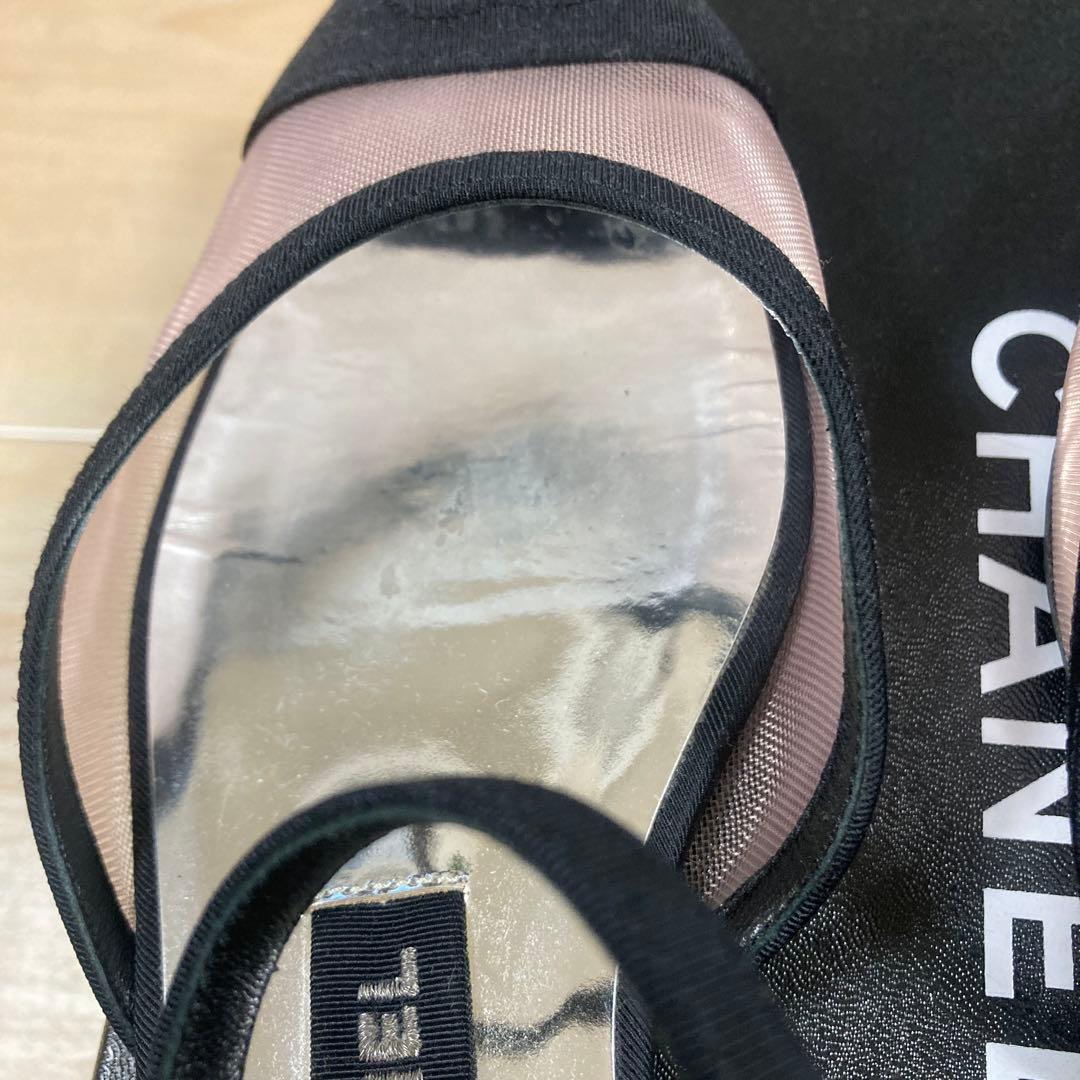 sahara様専用 シャネル ストラップシューズ 36.5 - メルカリ