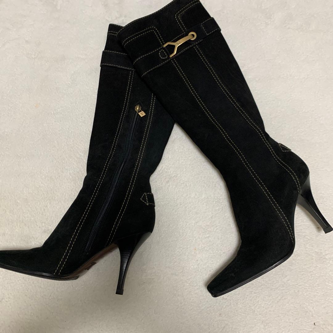 か*ん様 ルイ・ヴィトン/ブーツ LOUIS VUITTON(ルイヴィトン) 22年 LVボブール・ライン アンクルブーツ