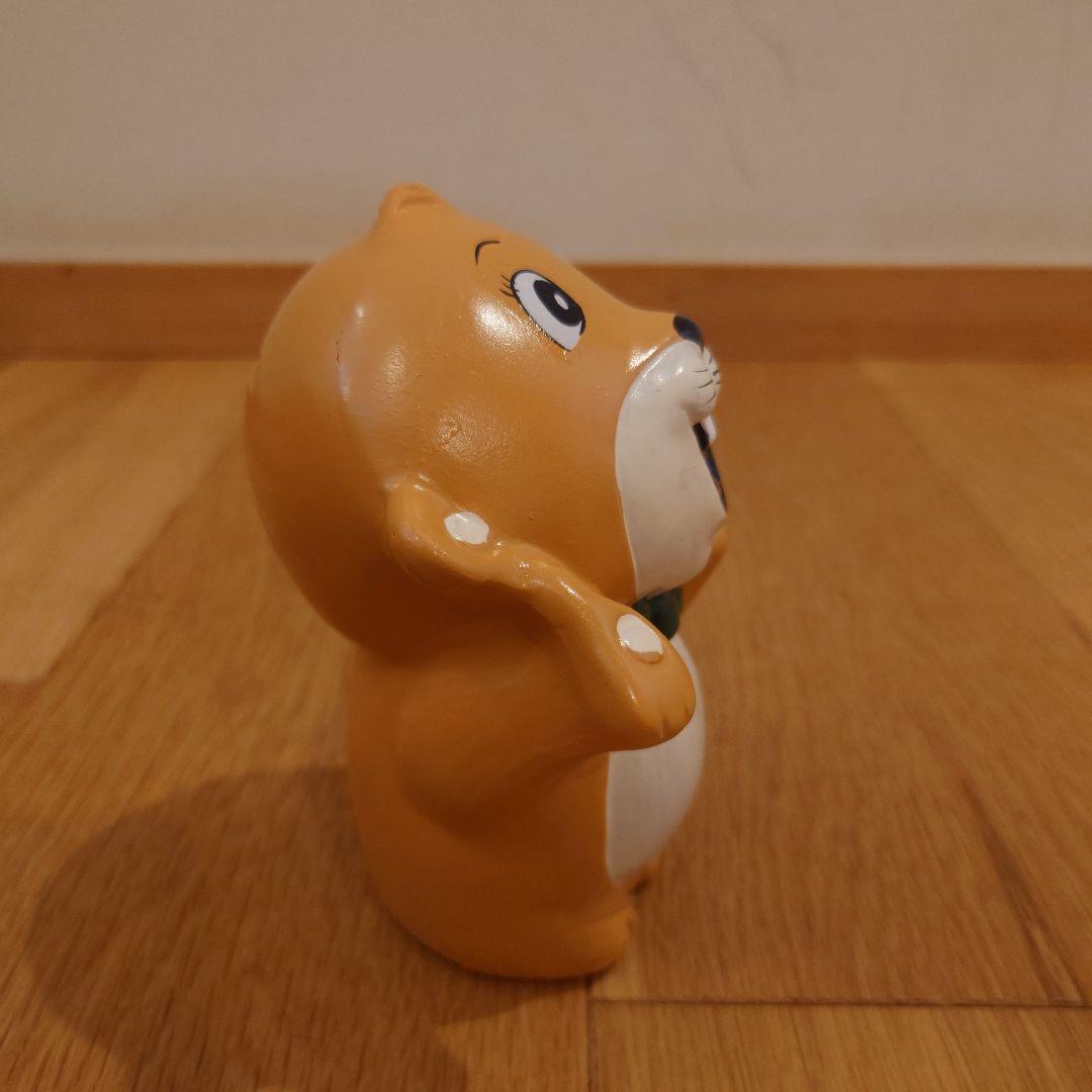 昭和レトロ】京都工芸 陶器製貯金箱 三菱重工 ビーバーくん - メルカリ