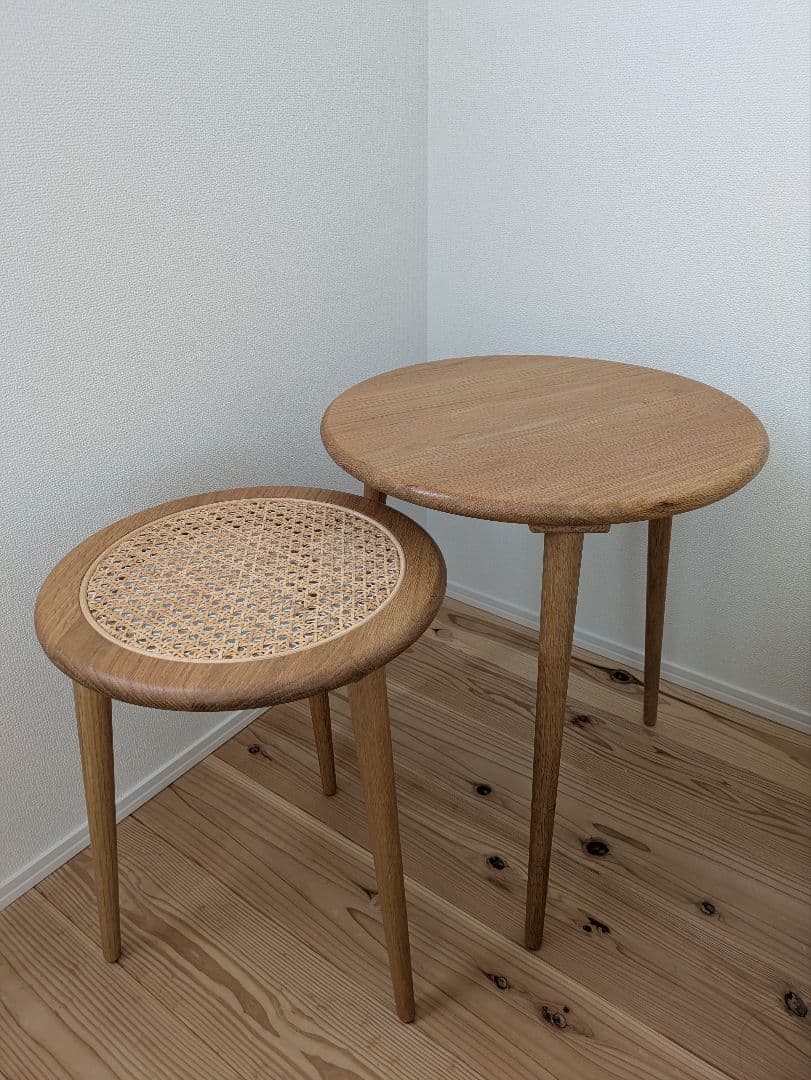 Re:CENO product｜ネストテーブル RattanMix／ナチュラル ネストテーブル RattanMix／NA ｜家具・インテリア通販 Re:CENO(リセノ)