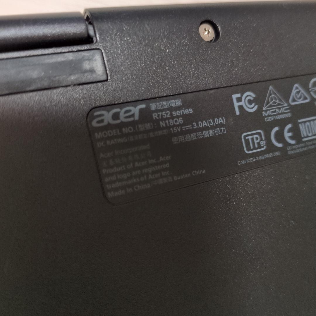 Acer R752T-N14N Chromebook (N1806) 本体 - メルカリ