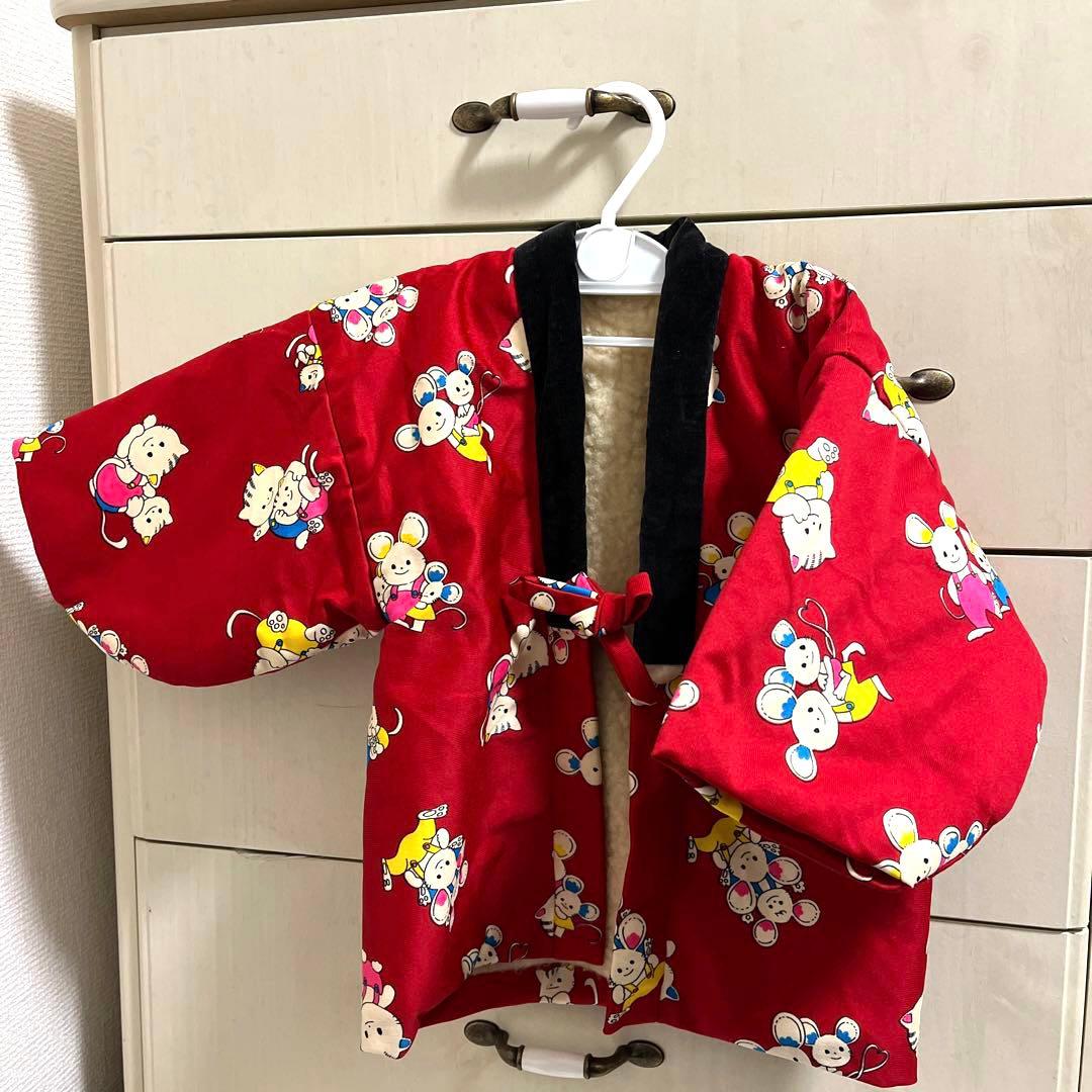 匿名配送】【送料無料】昭和レトロ 子供 半纏 はんてん ちゃんちゃんこ