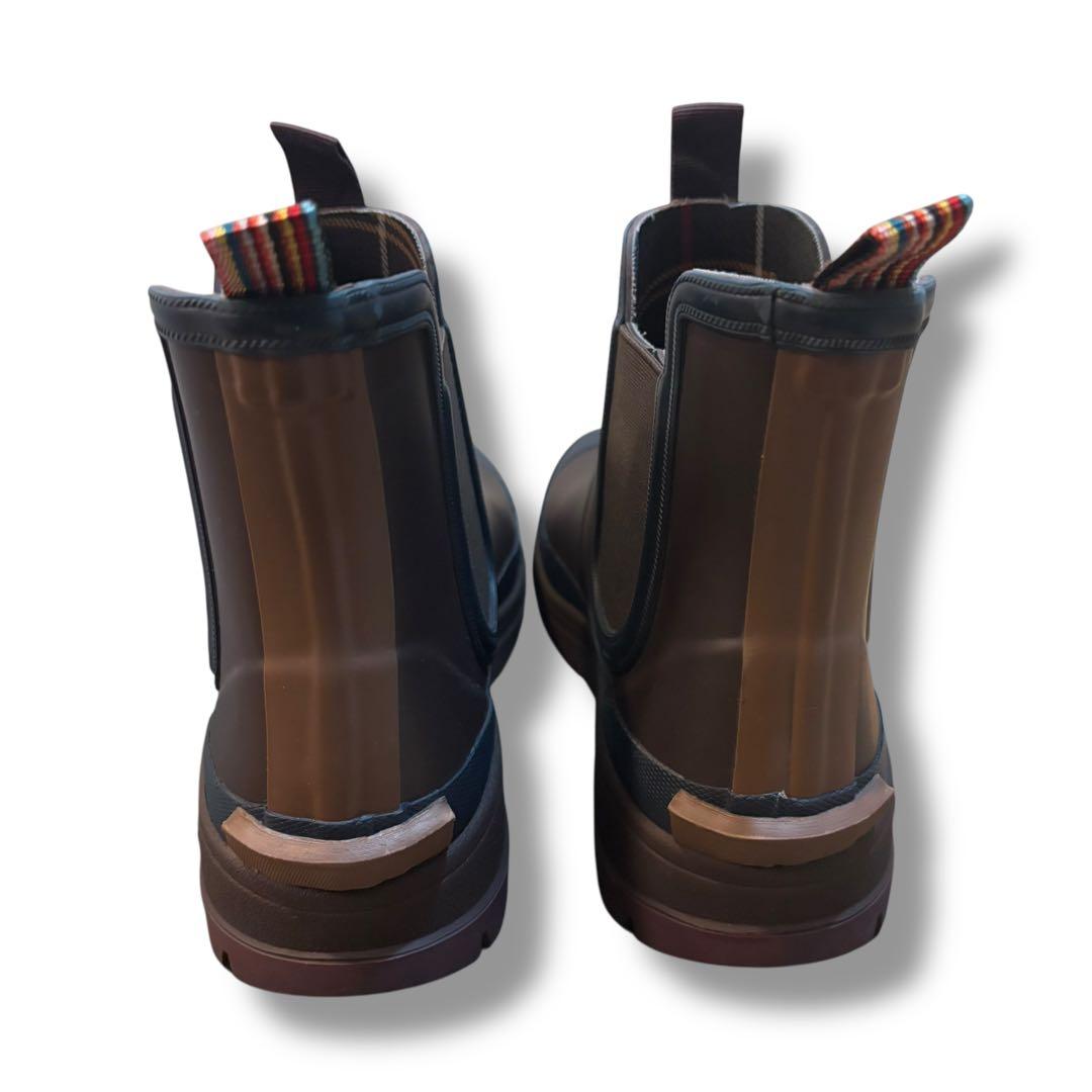 Paul Smith × Barbour レインブーツ サイドゴア 27.5cm