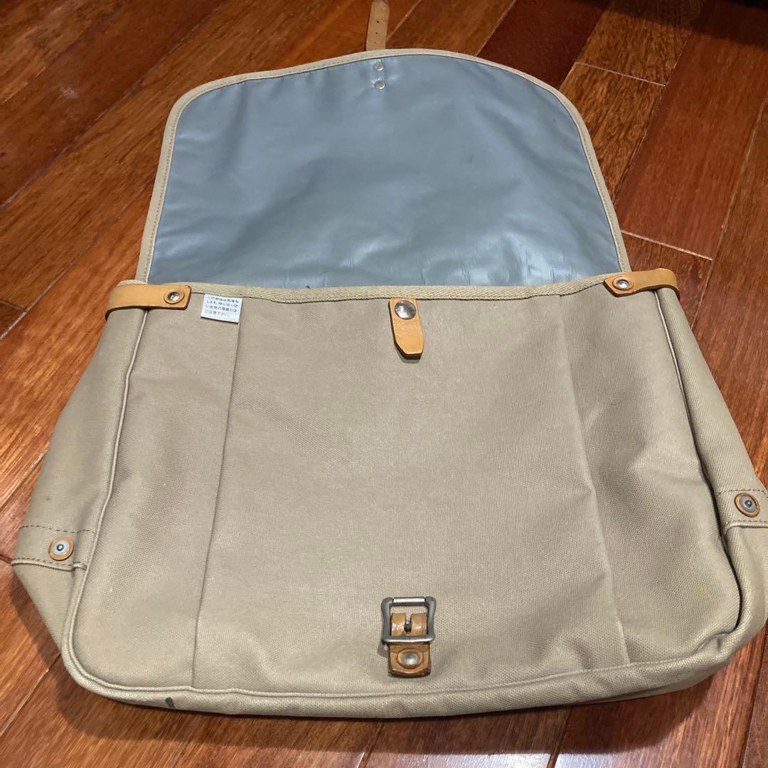 porter 吉田カバンベージュ キャンバス メッセンジャーバッグ - メルカリ