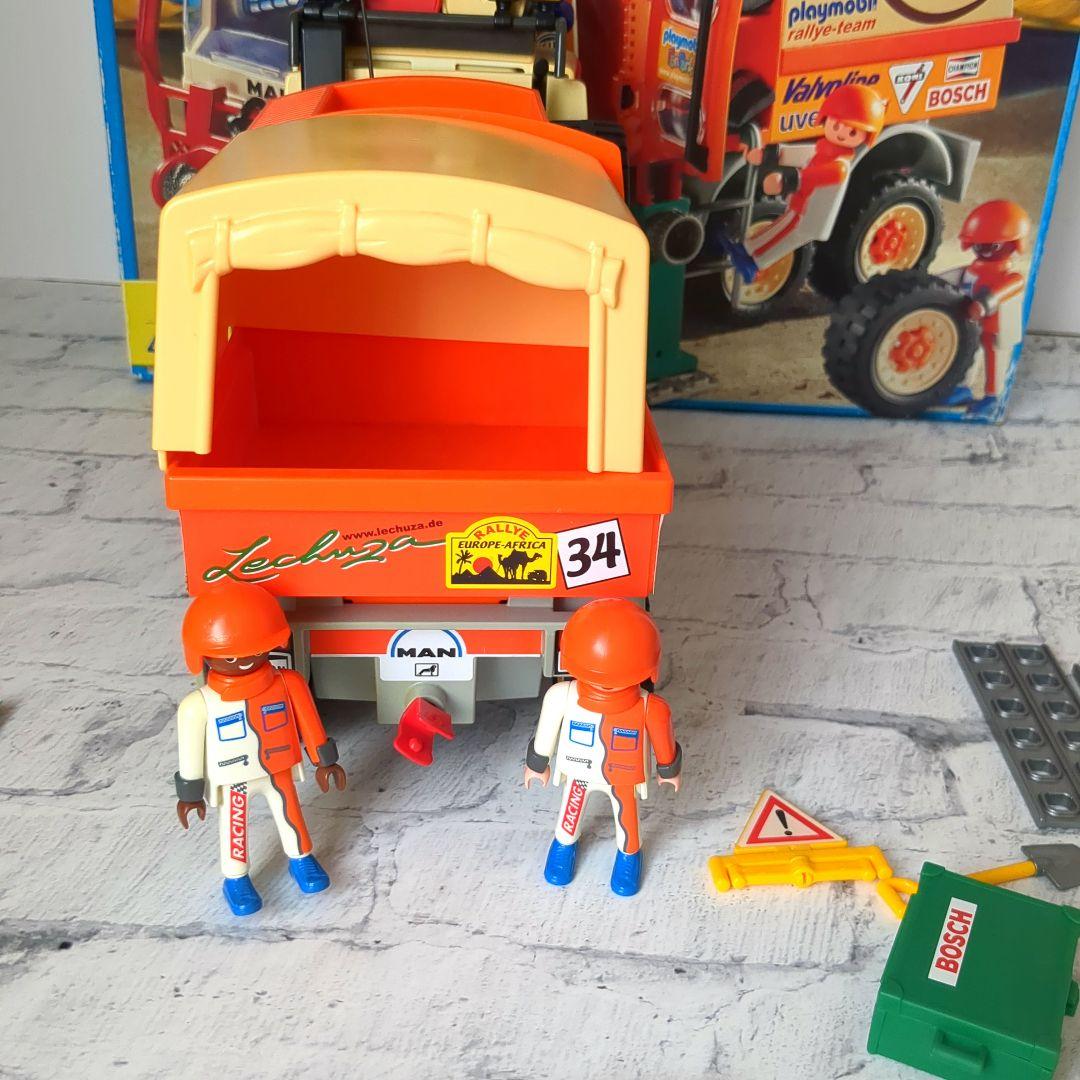 9月頃迄☆大特価☆廃盤レア】プレイモービル 4420 パリ・ダカールラリー