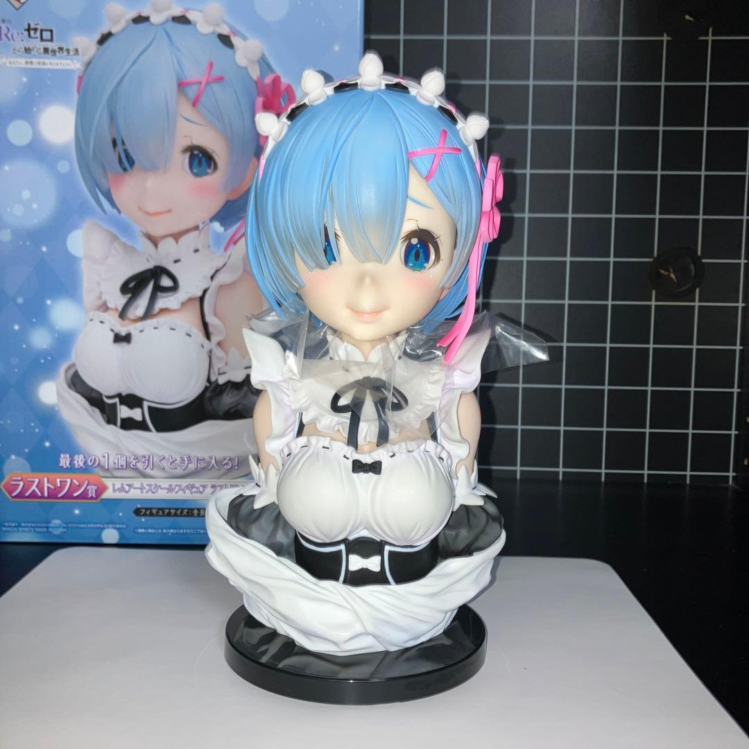 ラストワン賞 レム アートスケールフィギュア 一番くじ リゼロ - メルカリ