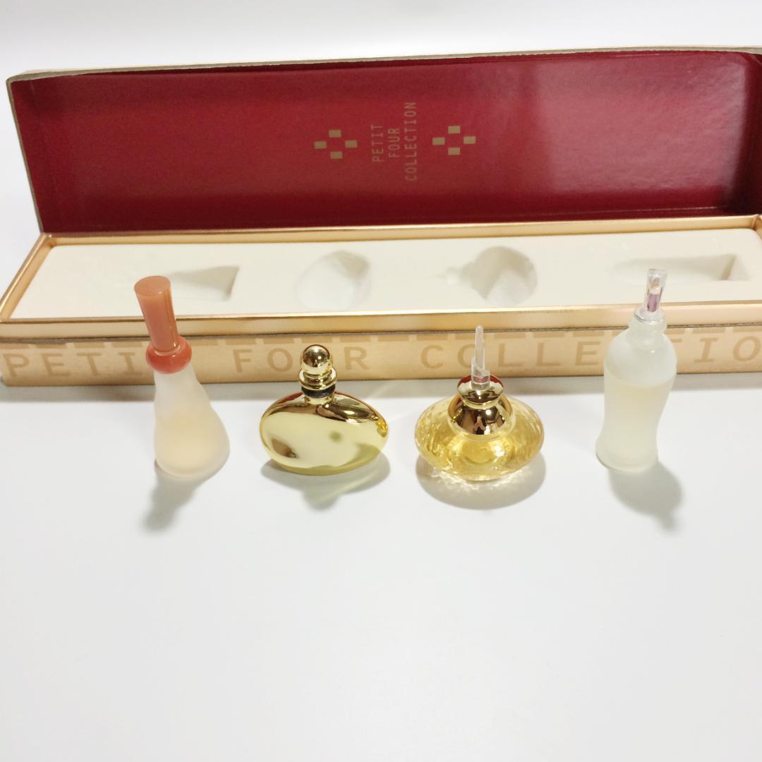 希少】資生堂 プチフルコレクション ミニ香水 4本セット ヴィンテージ