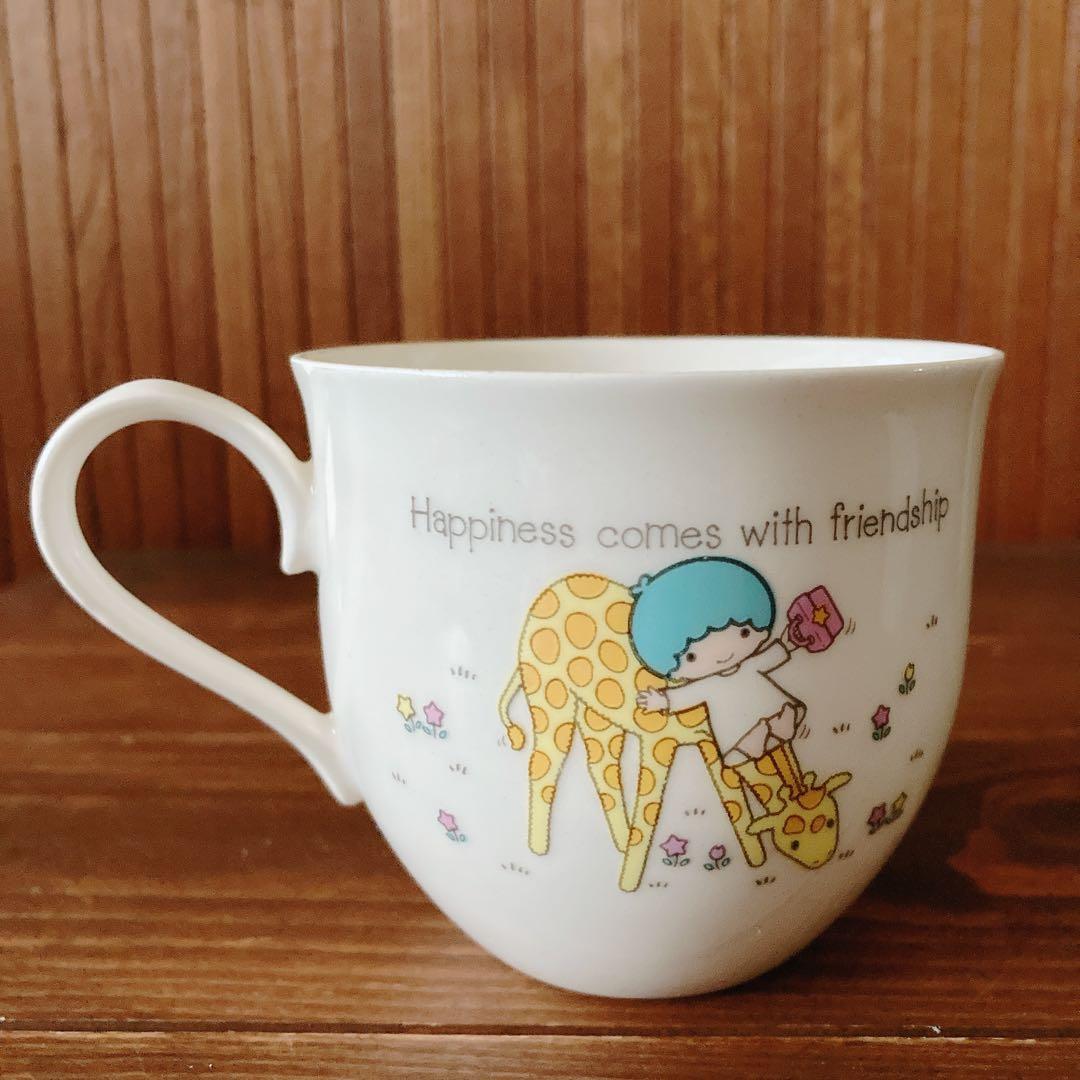 サンリオ リトルツインスターズ キキララ カップ マグカップ 当時物