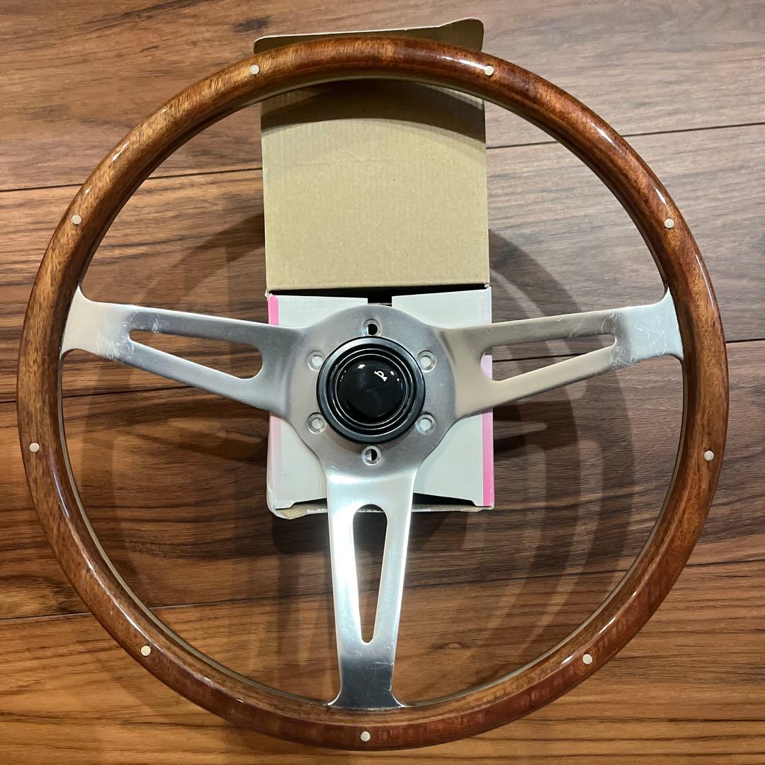 ウッドステアリング【36.5Φ】ヴィンテージ