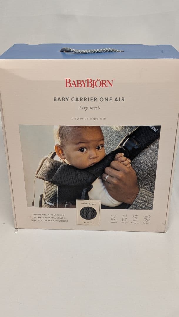 ベビービョルン ONE KAI Air ワンカイエアー メッシュ ブラック - メルカリ
