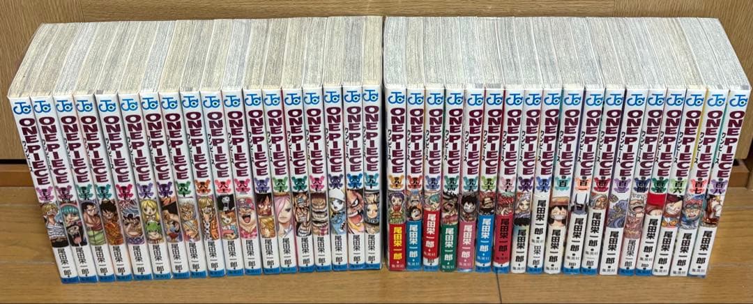 【JOP03m】《状態良好》 ワンピース 第1-110巻続巻全巻セット