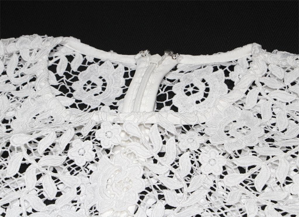 セルフポートレイト ワンピース ローズレース UK8 未使用 ROSE - メルカリ