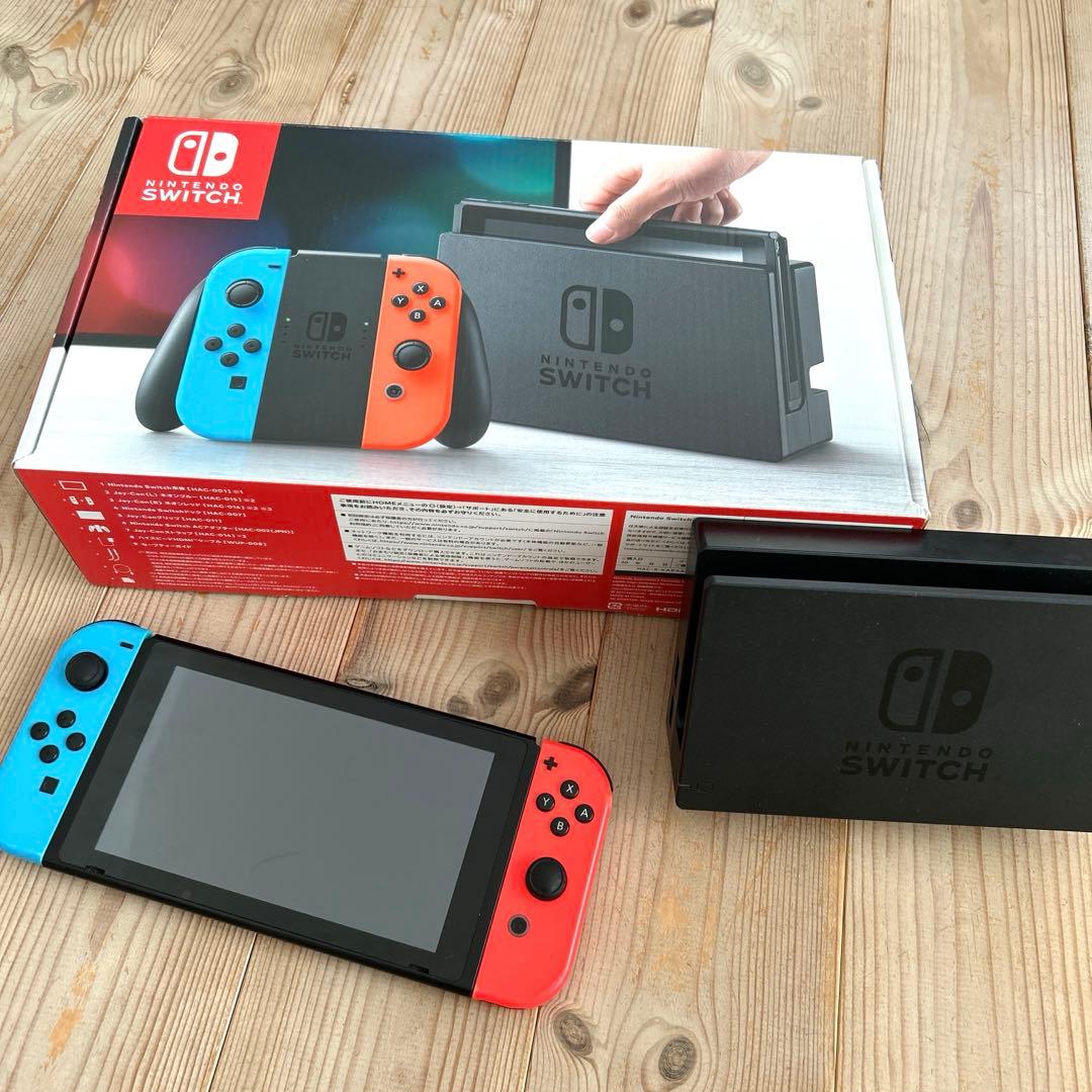 Nintendo Switch ネオンブルー/ネオンレッド 本体　ジャンク品 Nintendo Switch ネオンブルー・ネオンレッド 本体 ジャンク品
