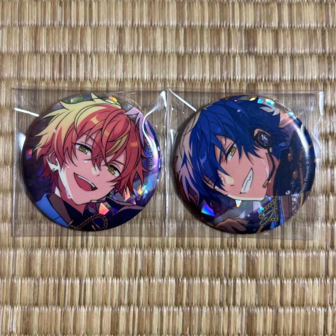 あんスタ プロセカ コラボ ホログラム缶バッジ 東雲彰人 漣ジュン