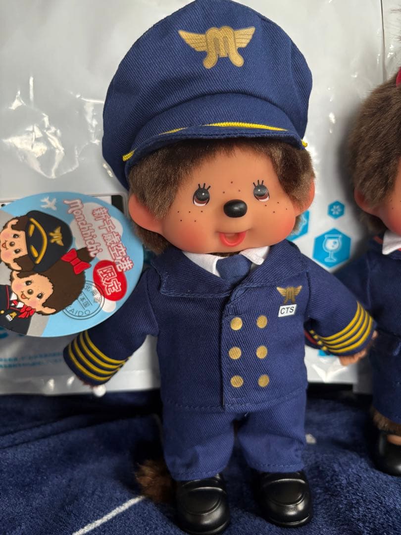 最終‼︎モンチッチ 新千歳空港限定 パイロット CAモンチッチ 機長