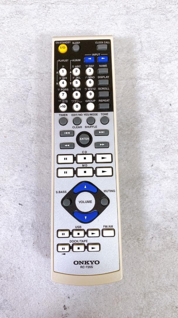 ONKYO X-N9FX CD/MDコンポ スピーカー付 リモコン付 - メルカリ