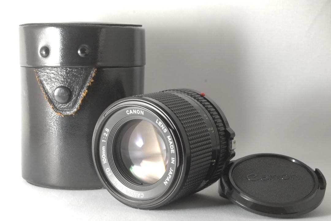 キャノン NFD 100mm F/2.8 ポートレイトレンズ l3789 Canon New FD NFD 28mm F/2.8 単焦点レンズ – 山田写真機店