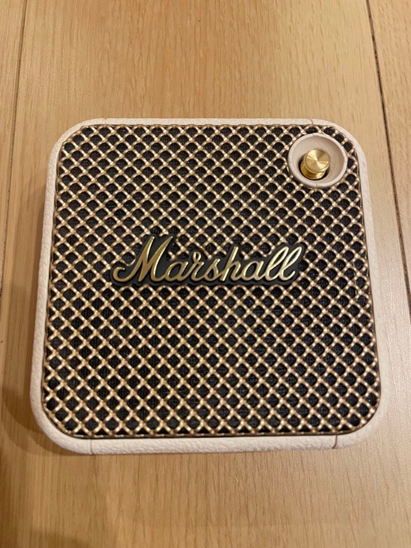 正規品　Marshall Willen ワイヤレススピーカー　Bluetooth Marshall Willen レビュー】コンパクトなのにパワフルに鳴るおしゃれな