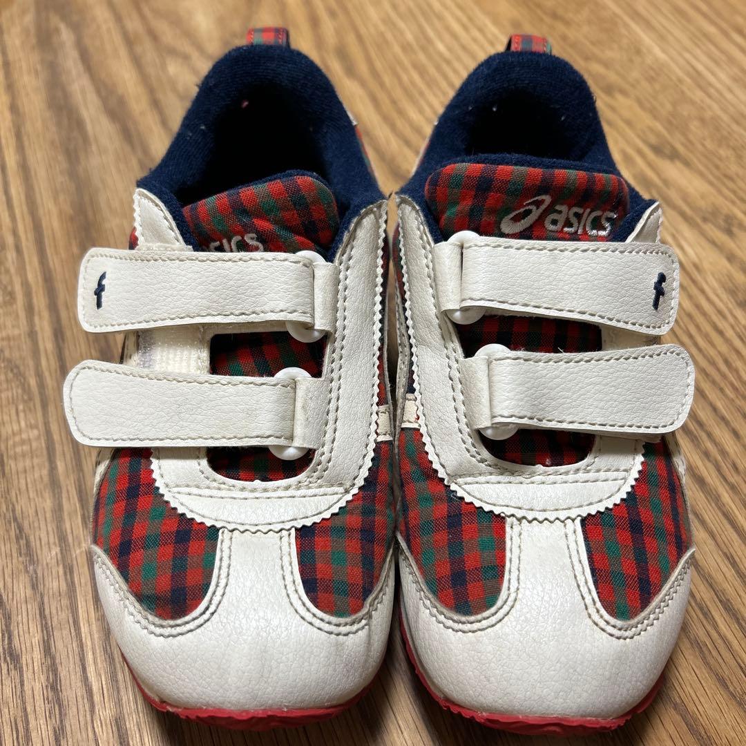 ファミリア asics シューズ 18cm - メルカリ