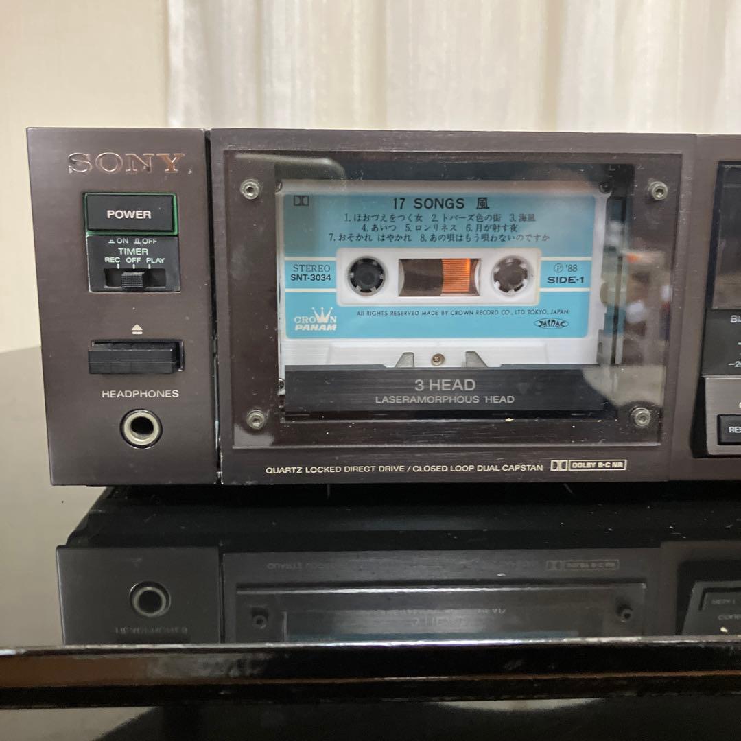 カセットデッキSONY TC-K555ES II メンテ済 - メルカリ