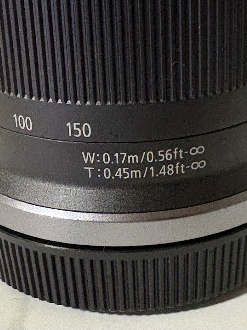 RF-S18-150㎜　F3.5-6.3 IS STM　（Canonレンズ）