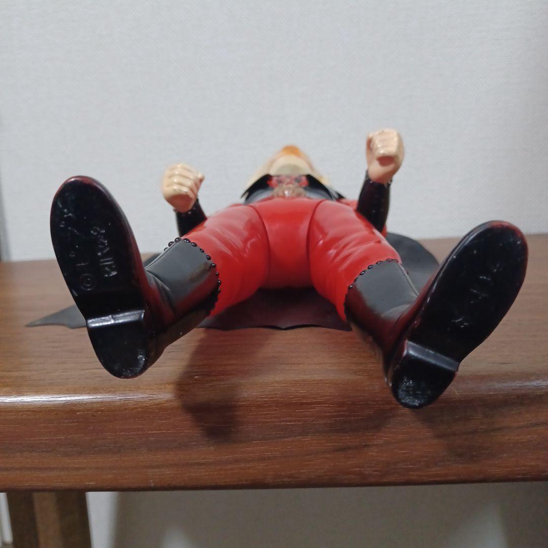 当時物 ブルマァク製「怪傑ライオン丸」黒マント付き希少ソフビ