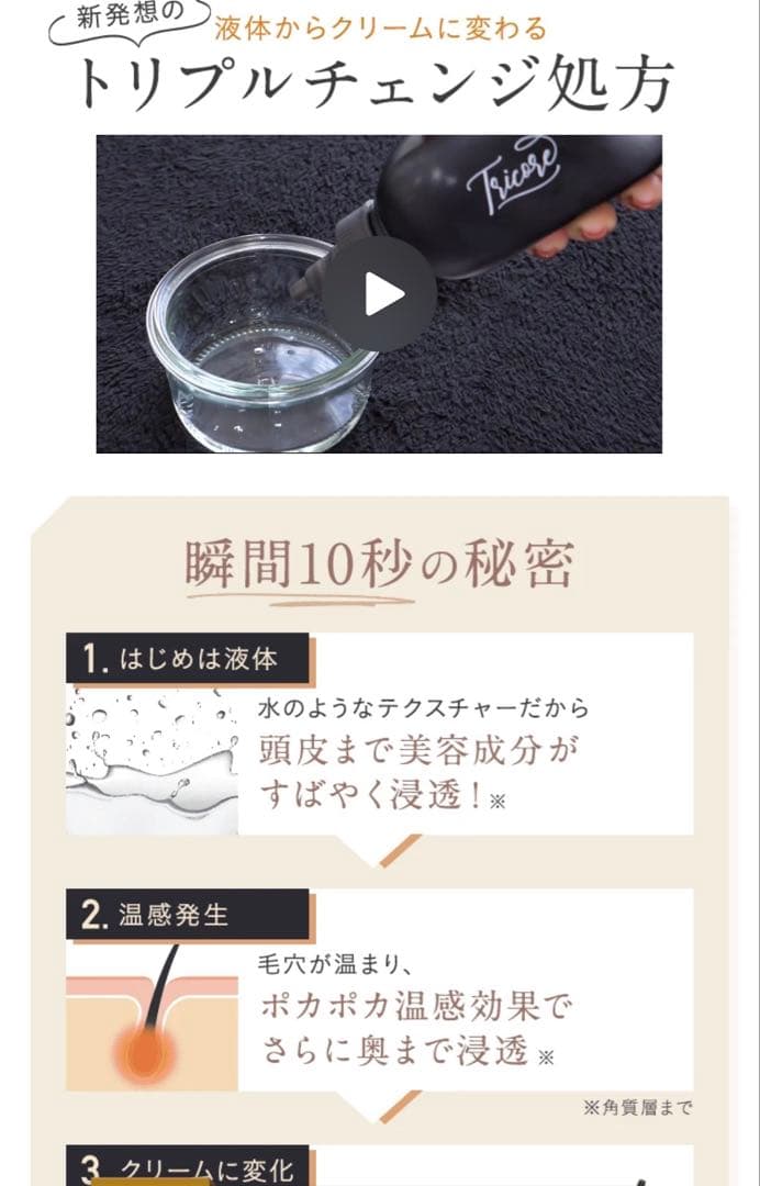 トリコレ 温感ヘアトリートメント 200ml 3個セット 《バラ売り可》