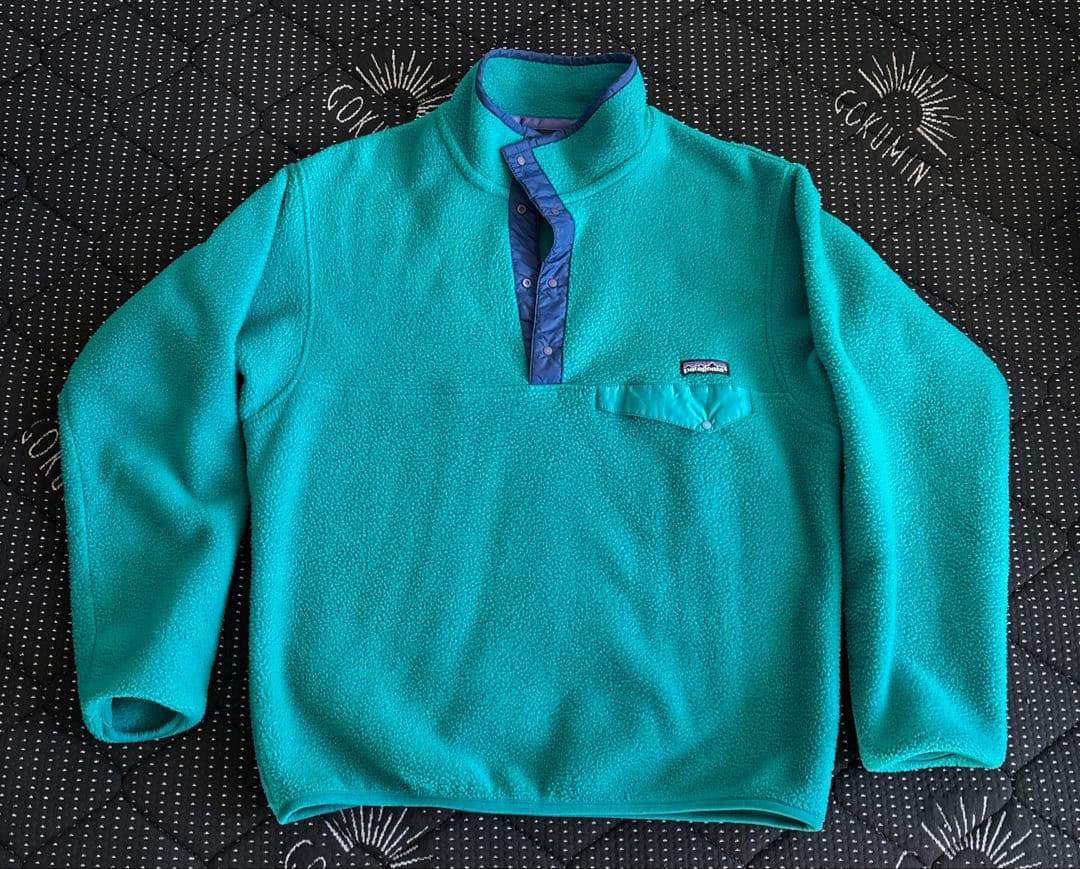 パタゴニア　スナップt 80s 80s パタゴニア PATAGONIA シンチラ フリース スナップT【M】グレー