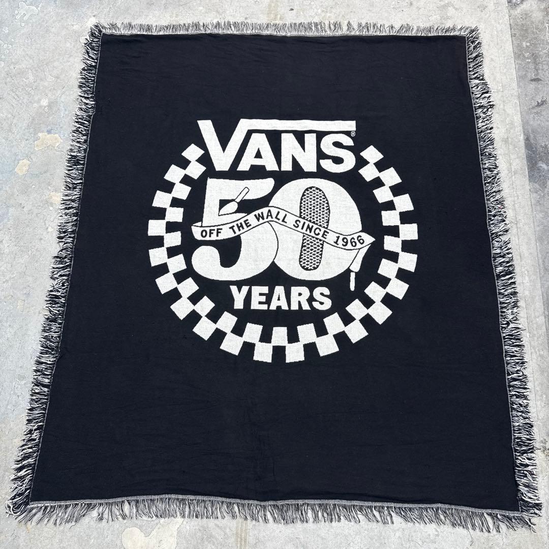 vans バンズ 50周年記念 ブランケット マルチカバー ラグ 160x137