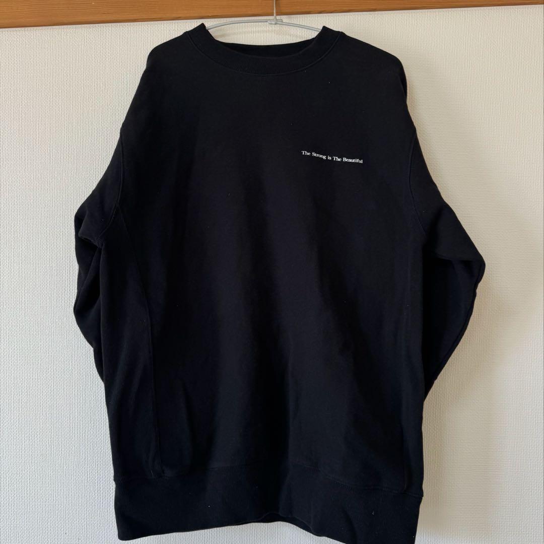 MEQRI メクリ Lサイズ 花山薫 刃牙 ブラック トレーナー スウェット