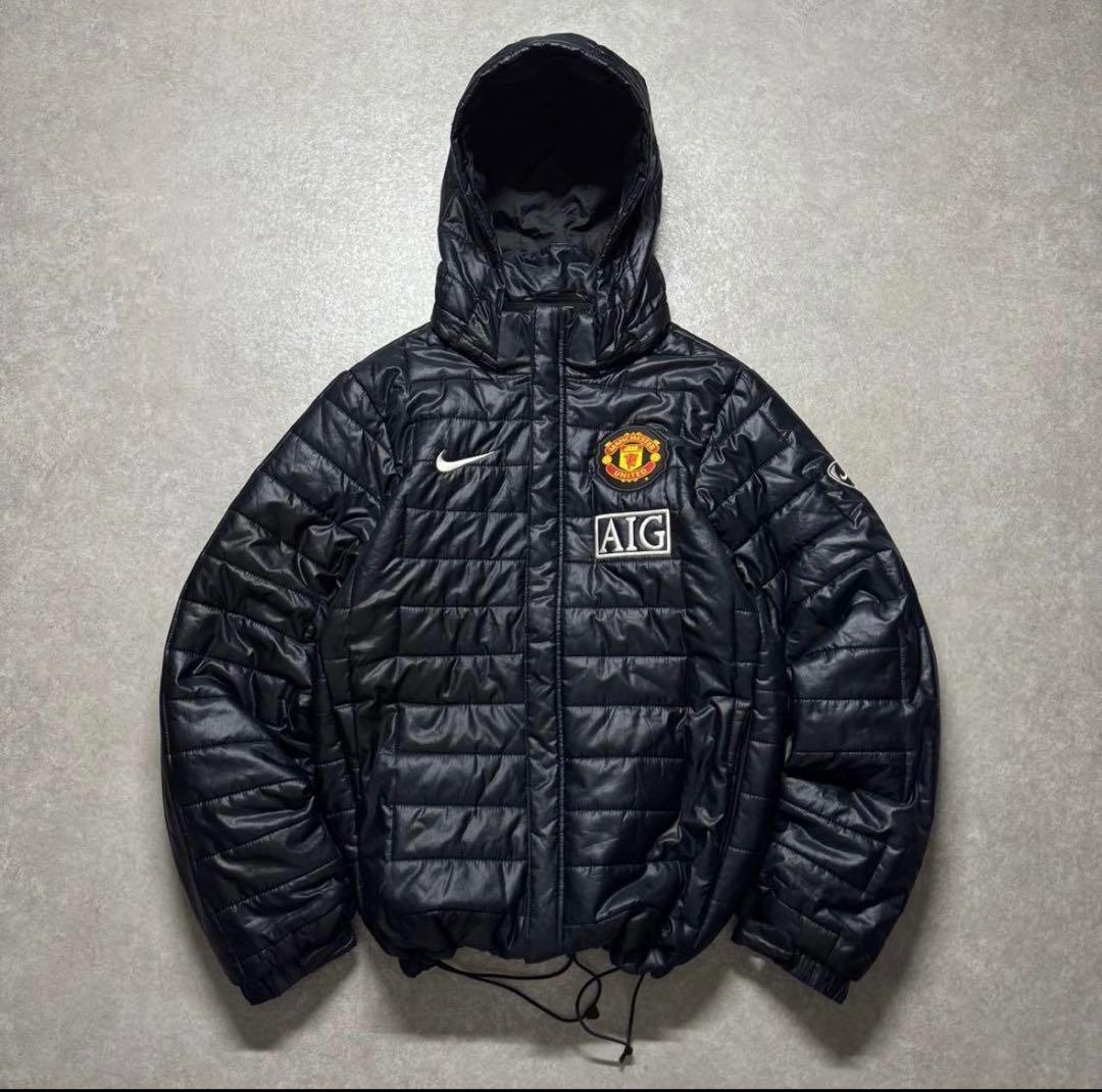 00s old nike archive puff down parka y2k - メルカリ