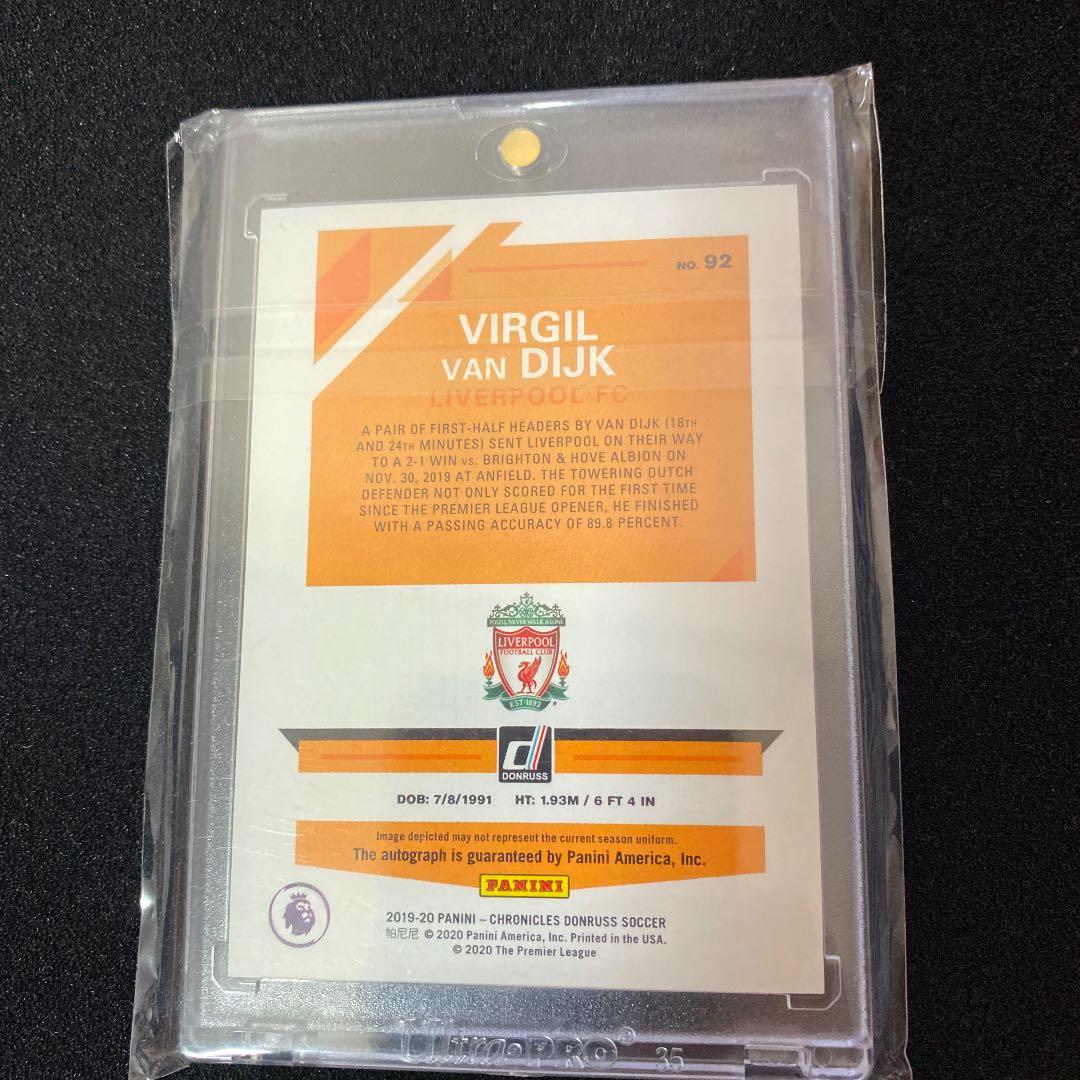 ファンダイク 直筆サインカード auto 100シリ - メルカリ